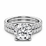 Lumina Lab-Grown Diamond Bridal Set - View 2